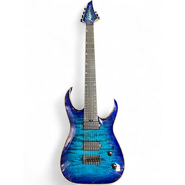 Used 2019 Jackson MM Juggernaut HT7 Laguna Burst Solid Body Electric Guitar
