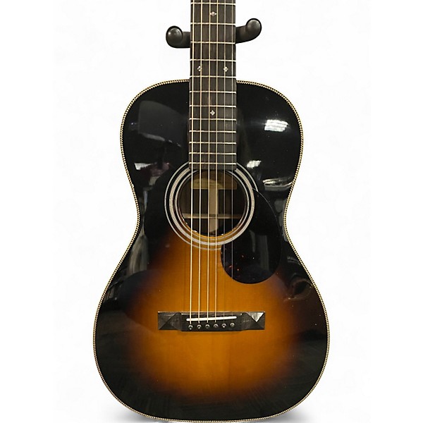 Used Eastman E20P 2 Color Sunburst Acoustic Guitar