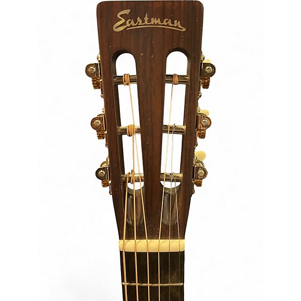 Used Eastman E20P 2 Color Sunburst Acoustic Guitar