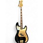 Used Squier 40th ANNIVERSARY PRECISION BASS  Black and Gold Electric Bass Guitar thumbnail