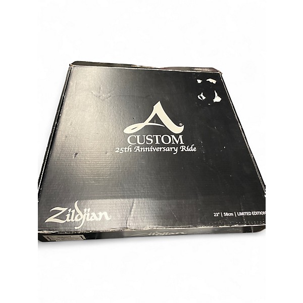 Used Zildjian 23in A Custom 25th Anniversary Medium Thin Cymbal