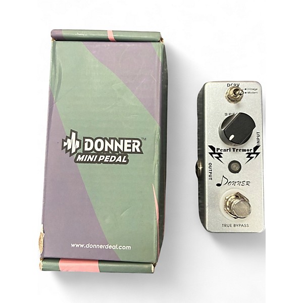 Used Donner Pearl Tremor Effect Pedal