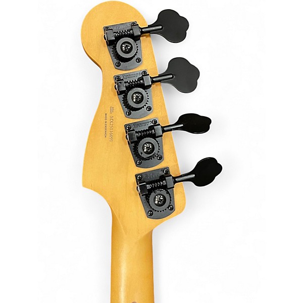 Used Fender Player Precision Bass Black Electric Bass Guitar