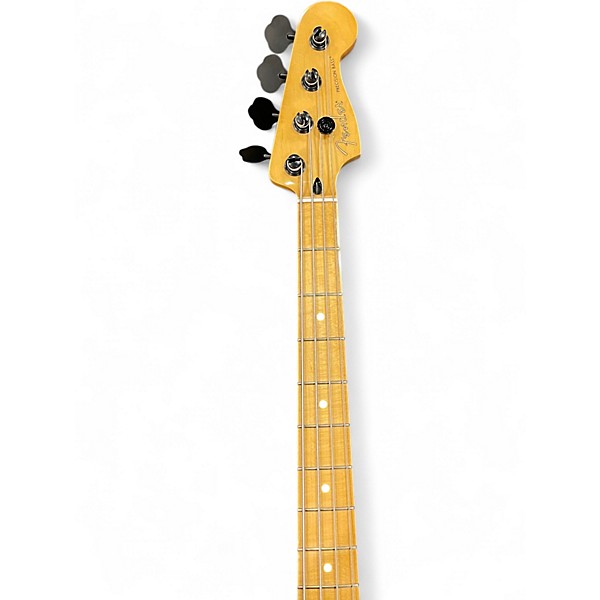 Used Fender Player Precision Bass Black Electric Bass Guitar