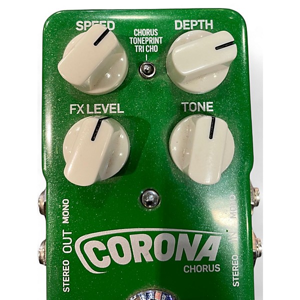 Used TC Electronic Corona Chorus Effect Pedal