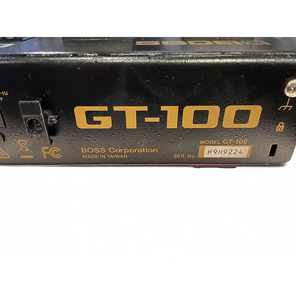 Used BOSS GT100 Effect Processor