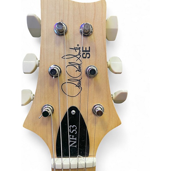 Used PRS NF-53 WHITE DOGHAIR Solid Body Electric Guitar