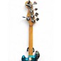 Used Squier classic active 70s vibe jazz bass v Ocean Turquoise Electric Bass Guitar