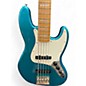 Used Squier classic active 70s vibe jazz bass v Ocean Turquoise Electric Bass Guitar