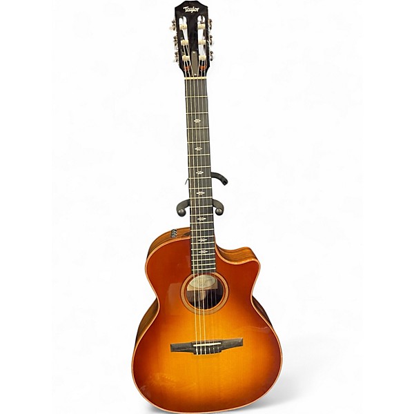 Used Taylor 714CEN Sunburst Acoustic Electric Guitar