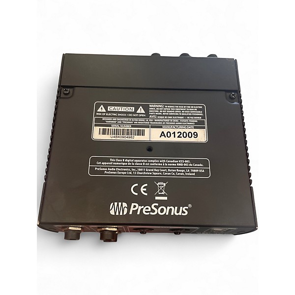 Used PreSonus Audiobox USB Audio Interface