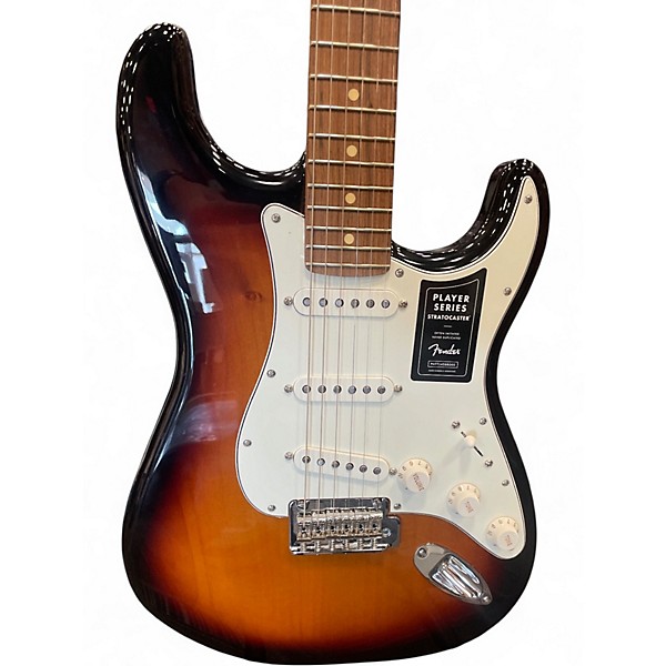 Used Fender STRATOCASTER 3 Tone Sunburst Solid Body Electric Guitar