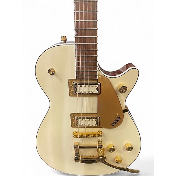 Used Gretsch Guitars G5237TG Champagne White Solid Body Electric Guitar