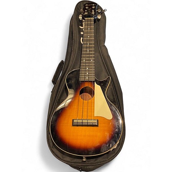 Used Epiphone LES PAUL UKELELE Brown Sunburst Ukulele