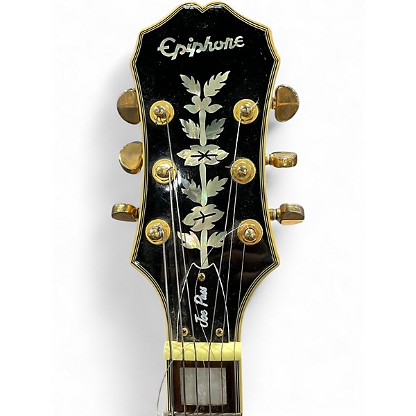 Used Epiphone Joe Pass Emperor II Sunburst Hollow Body Electric Guitar