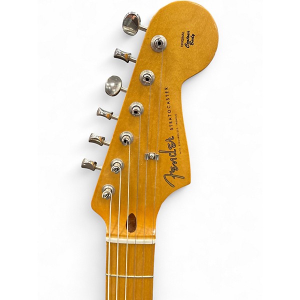 Used 2015 Fender PLAYER II STRATOCASTER BLUE Solid Body Electric Guitar