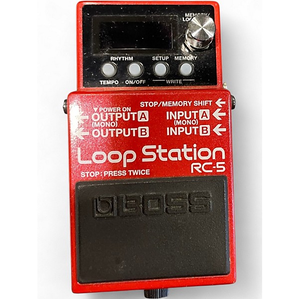 Used BOSS RC-5 Loop Station Pedal