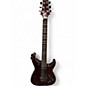 Used Schecter Guitar Research Hellraiser C1 Floyd Rose Sustaniac Black Cherry Solid Body Electric Guitar thumbnail