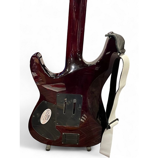 Used Schecter Guitar Research Hellraiser C1 Floyd Rose Sustaniac Black Cherry Solid Body Electric Guitar