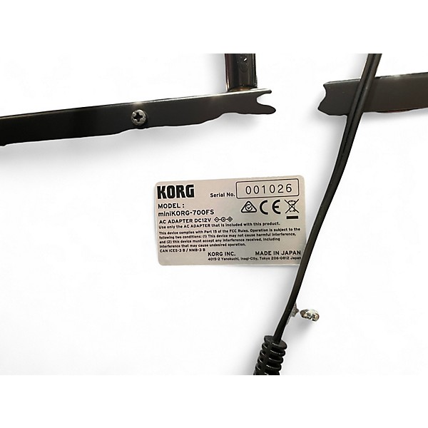 Used KORG miniKORG-700FS Synthesizer