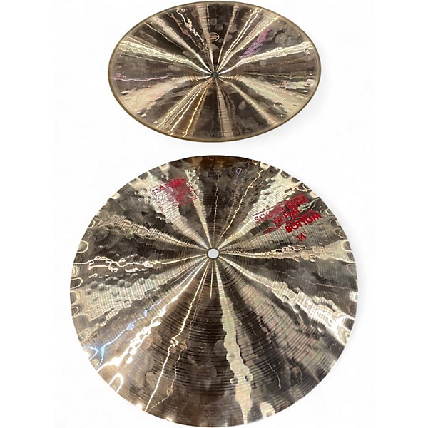 Used Paiste 14in 2002 Sound Edge Hi-Hat Pair Cymbal