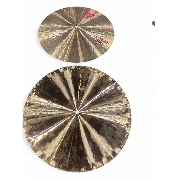 Used Paiste 14in 2002 Sound Edge Hi-Hat Pair Cymbal