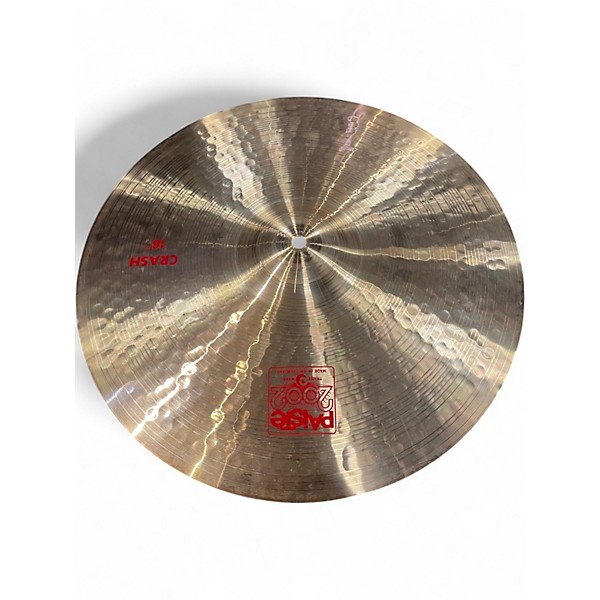 Used Paiste 16in 2002 Crash Cymbal
