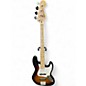 Used Squier Affinity Jazz Bass 3 Tone Sunburst Electric Bass Guitar thumbnail