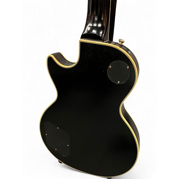 Used Epiphone 1955 Les Paul Custom Satin Black Solid Body Electric Guitar