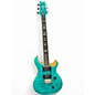 Used PRS SE Custom 24 Turquoise Solid Body Electric Guitar thumbnail