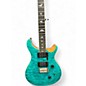 Used PRS SE Custom 24 Turquoise Solid Body Electric Guitar