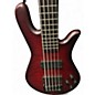 Used Spector NS Pulse 5 Black Cherry Electric Bass Guitar thumbnail