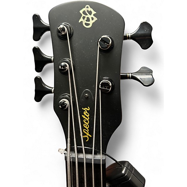 Used Spector NS Pulse 5 Black Cherry Electric Bass Guitar