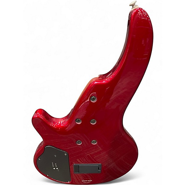 Used Cort Curbow red Electric Bass Guitar