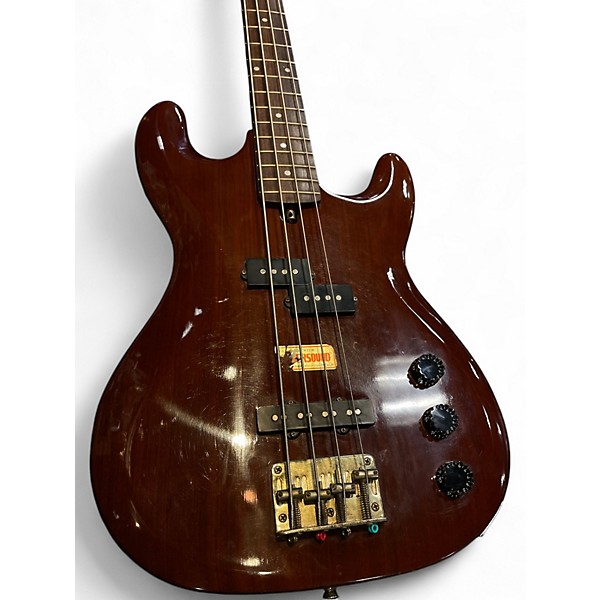 Used Magnum 4 STRING BASS Mahogany Electric Bass Guitar