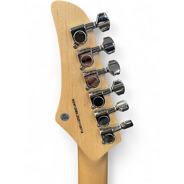 Used Nashville Guitar Works 120 T-Style Black Solid Body Electric Guitar