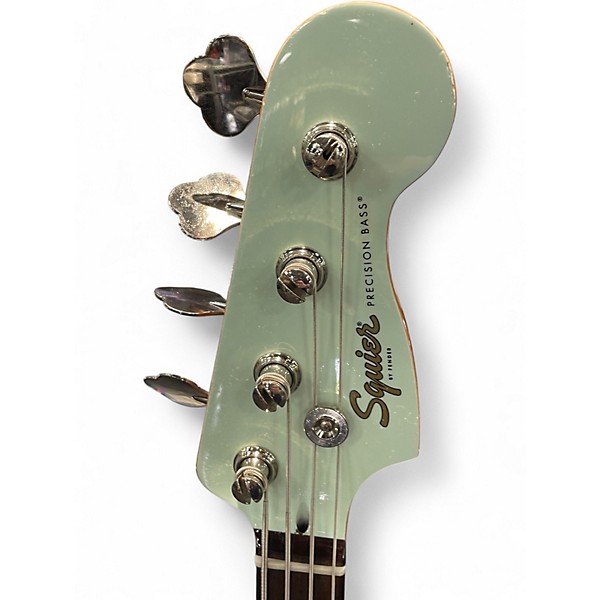 Used Squier Classic Vibe 1960S Precision Bass Sonic Blue Electric Bass Guitar