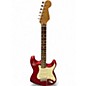 Used Fender Deluxe Stratocaster red Solid Body Electric Guitar