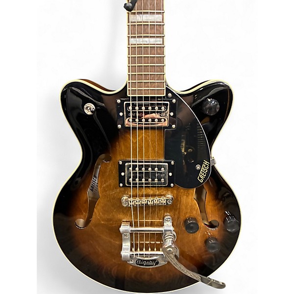 Used 2022 Gretsch Guitars G2655T Streamliner Brownstone Hollow Body Electric Guitar