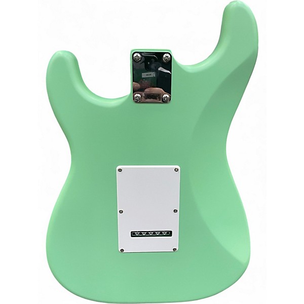 Used Squier STRATOCASTER Surf Green Solid Body Electric Guitar