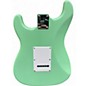 Used Squier STRATOCASTER Surf Green Solid Body Electric Guitar