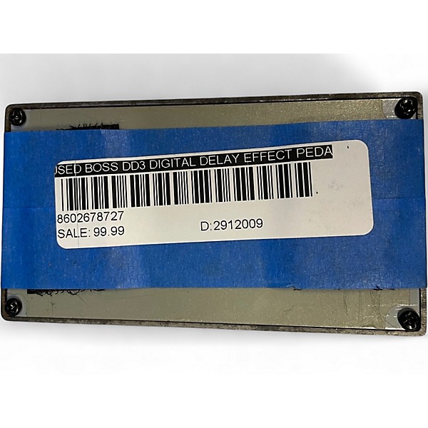 Used BOSS DD3 Digital Delay Effect Pedal