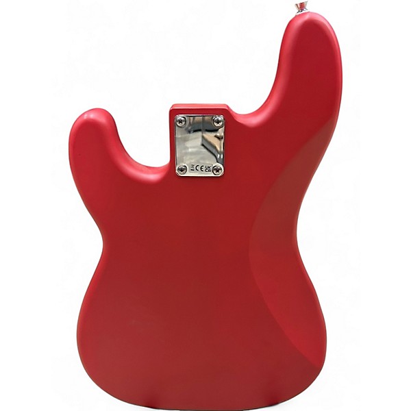 Used Fender Debut Precision Bass Dakota Red Electric Bass Guitar