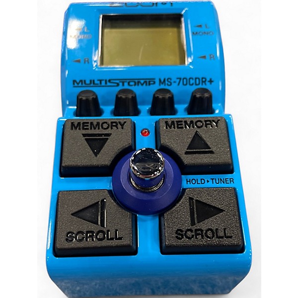 Used Zoom MS-70CDR+ MULTI STOMP Effect Pedal