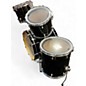 Used Ludwig 5 Piece Accent CS Black Drum Kit