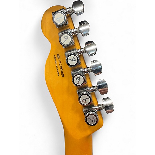 Used Fender American Ultra Telecaster PEARL Solid Body Electric Guitar