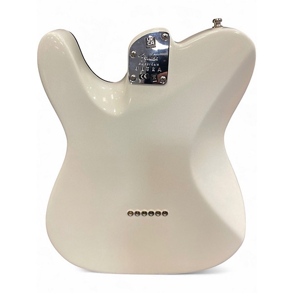 Used Fender American Ultra Telecaster PEARL Solid Body Electric Guitar