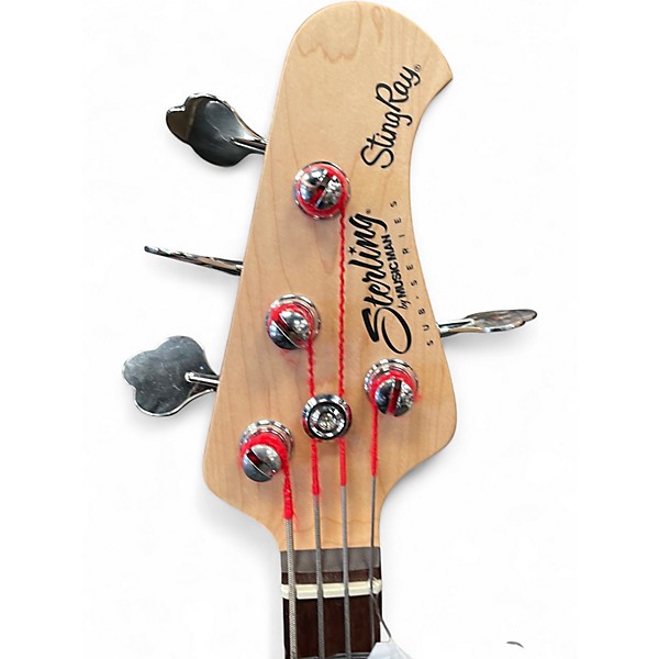 Used Sterling by Music Man Ray4 Black Electric Bass Guitar