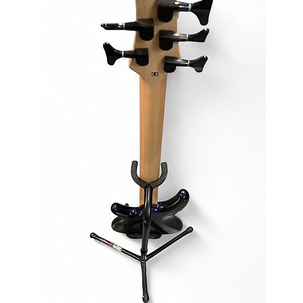 Used Ibanez SR405 5 String Blue Electric Bass Guitar