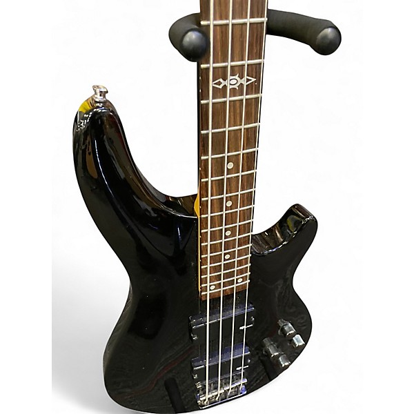 Used Schecter Guitar Research c-4 sgr Black Electric Bass Guitar